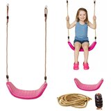 Monkey Gym Gugalni plastični sedež - roza, (5000077396) | Shoptok.si