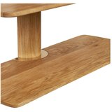 House Nordic Polica s više razina od punog hrasta u svijetloj prirodnoj boji 55 cm Calcata – | shoptok.hr