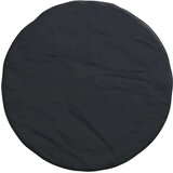 vidaXL Pokrov za zunanjo mizo Črna 62 x 62 x 10 cm 210D tkanina | Shoptok.si