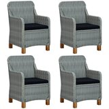  5-dijelni vrtni blagovaonski set svjetlosivi | shoptok.hr
