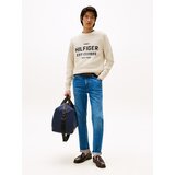 Tommy Hilfiger Pulover 'ATHLEISURE' kapučino / črna | Shoptok.si