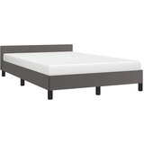  Okvir kreveta s uzglavljem bez madraca sivi 120x200 cm | Eponuda.com