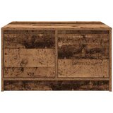 vidaXL stol za kavu s ladicama staro drvo 70,5x70x40 cm | shoptok.hr