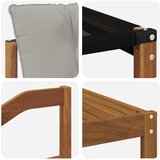  Set vanjskih sofa 5 kom. Prirodna i svijetlo siva | shoptok.hr
