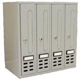 LOŽ METALPRES Poštni nabiralnik 4/1 (v 40 x š 38,3 x g 22 cm, 4 enote) | Shoptok.si