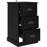  Noćni ormar Crni hrast 39 x 39 x 67 5 cm Konstruirano drvo | shoptok.hr