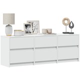 Furnova TV omarica z LED bela 140x34x50 cm inženirski les, (21924967) | Shoptok.si