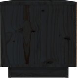  Noćni ormarići 2 kom crni 40 x 34 x 35 cm od masivne borovine | Eponuda.com