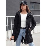DStreet Kurtka damska parka URBANJOY czarna | Shoptok.si