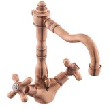 Paffoni IR085RM Ricordi visoka vrtljiva armatura za umivalnik retro izgleda | Shoptok.si