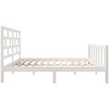 Za krevet masivna borovina bijeli 135x190 cm 4FT6 bračni | shoptok.hr