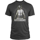 Jinx T-SHIRT PUBG LEVEL 3 PREMIUM TEE-MEDIUM-CHARCOAL HEATHER cene
