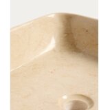 Kave Home Bež kameni umivaonik 40x40 cm Darnen – | shoptok.hr