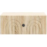  Noćni ormarić za montažu na zid Hrast sonoma 49 x 34,5 x 20 cm | Eponuda.com