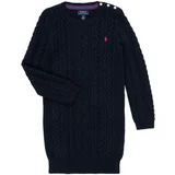 Polo Ralph Lauren kratke obleke RURBE Modra