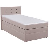 MID.YOU BOXSPRING POSTELJA 90 cm x 200 cm , tekstil, leseni material roza | Shoptok.si