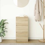  Komoda boja hrasta sonome 37,5x35x76 cm od konstruiranog drva Smeđa | Shoptok.si