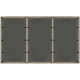  Vrtni set za objed 5 kom. Siva poliratan 150 x 90 x 75 cm | shoptok.hr