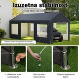  Venturo Titan 600x300cm Siva Garaža Šator Paviljon | Eponuda.com