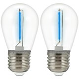  Komplet 2x LED sijalice PARTY E27/0,3W/36V plava | Eponuda.com
