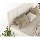 Maison de Rêve Kremno bela boxspring postelja s prostorom za shranjevanje 200x200 cm Blend – | Shoptok.si