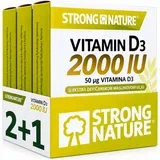 Vitamin D3 2000 IU, 30+30+30 kapsula (2+1 GRATIS)