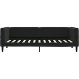  Dnevni krevet na razvlačenje crni 80 x 200 cm baršunasti | shoptok.hr