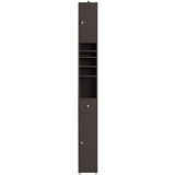 SoBuy Prostorsko varčen kopalniški stolpec 20x20x180cm BZR34-BR, (22108605) u