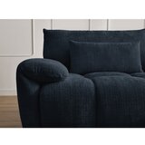 Bobochic Paris Temno modra sedežna garnitura iz šenilje 264 cm Ivane – | Shoptok.si