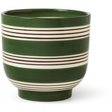 Kähler Design Temno zelen in bel keramični lonec Kähler Design Nuovo, ø 15 cm Cene