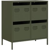  Komoda maslinastozelena 68x39x73,5 cm hladno valjani čelik | Eponuda.com