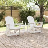  Adirondack ljuljačke 2 pcs Bijelo HDPE | shoptok.hr