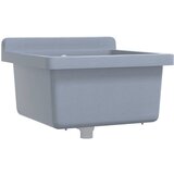 Maison Chic Stenski Umivalnik - Kopalna umivalnik - Lavabo siv 40x40x24 cm smola, (21684835) Cene