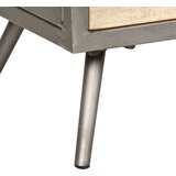 In TV omarica iz trdnega mangovega lesa in jekla 120x30x45 cm | Shoptok.si