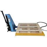 eurokraft basic Ploska dvižna miza, oblika E, nosilnost 1200 kg, ročni krmilnik | Shoptok.si