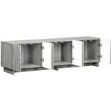  TV stalak 140 x 34,5 x 40 cm Siva Sonoma Konstruirano drvo | shoptok.hr
