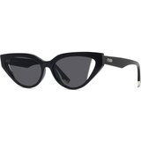 Fendi Way Grey Cat Eye Sunglasses ONE SIZE (52) Črna/Siva Cene
