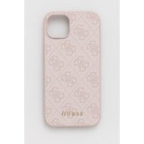 Guess Etui za telefon iPhone 15 Plus 6.7 roza barva | Shoptok.si