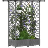  Povišeni krevet s mrežom i krovom Svjetlosiva 124 x 40 x 121 cm | Eponuda.com