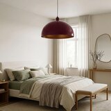Brilagi LED luster na lanku METALO 1xE27/40W/230V prečnik 60 cm bordo/bakarna | Eponuda.com