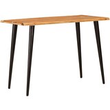  Jedilne mize Rjava in črna 110 x 55 x 78 cm Masiven les manga, (5000268936) | Shoptok.si