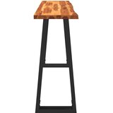  Konzolni stol sa živim rubom 140x40x80 cm masivno drvo bagrema | shoptok.hr