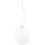 luster na sajli mapa 1xE27/42W/230V prečnik 30 cm beli
