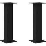  Stalak za zvučnike 2 pcs Crni hrast 30 x 30 x 95 cm | Eponuda.ba