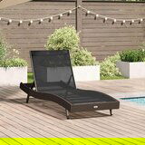 vidaXL ležalnik z blazino 1-oseba rjava 197 x 70 x 82 cm poly ratan Cene