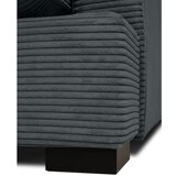 Scandic Siva sedežna garnitura iz rebrastega žameta 236 cm Mobby – | Shoptok.si