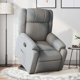 vidaXL Naslonjač na podizanje od tkanine svjetlosivi | shoptok.hr