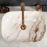 REA Bath Nadgradni umivaonik Rea Belinda Marrone Shiny | shoptok.hr