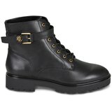 Polo Ralph Lauren Gležnjarji ALLYSON LOGO BOOTIE Črna | Shoptok.si