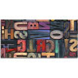 Pintdecor Zidni ukras Incastro di lettere | shoptok.hr
